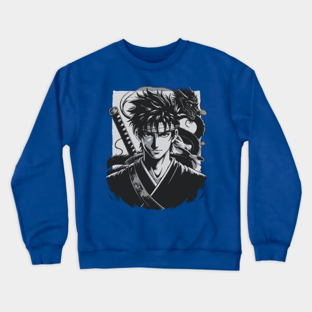 Baby Hiei - Yu Yu Hakusho Crewneck Sweatshirt by whatyouareisbeautiful